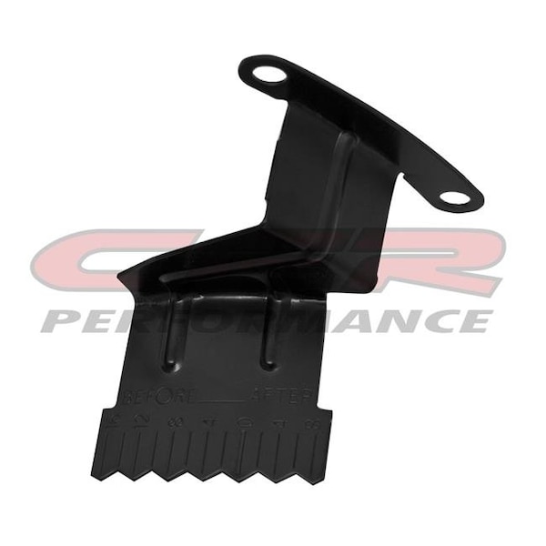 Cfr Performance CFR HZ-4960-PBK Chevy Small Block 283-305-327-350-400 Steel Timing Tab - EDP Black HZ-4960-PBK - main